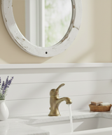 Werra bronze - Klassischer Einhebelmischer im Landhausstil inkl. Ablaufventil