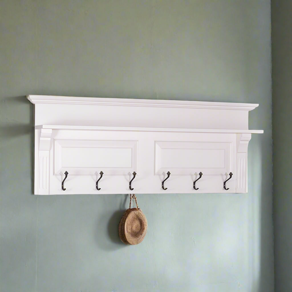 "Florence" - Wardrobe country house furniture solid wood white