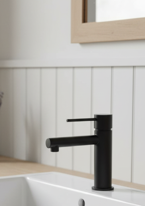 Mea black - moderne Einhebelmischer-Armatur