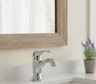 Werra chrom - Klassischer Einhebelmischer im Landhausstil inkl. Ablaufventil