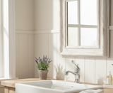 Ilmenau chrom - Einhebelmischer Armatur nostalgisch im Landhausstil inkl. Ablaufventil