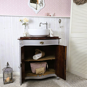 "Hughen" Landhaus Waschtisch 75 cm