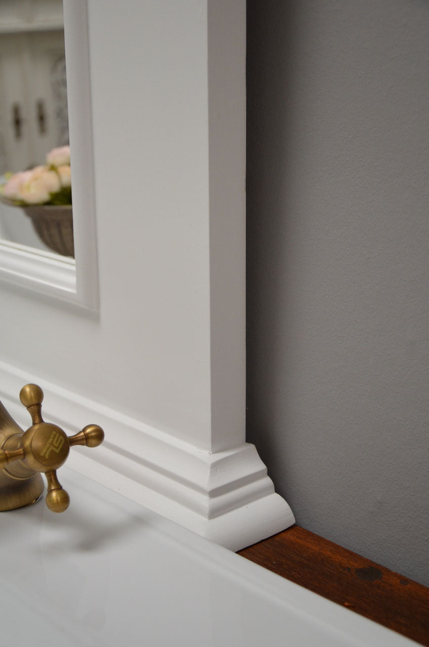 Jul - solid country house mirror in Wilhelminian style