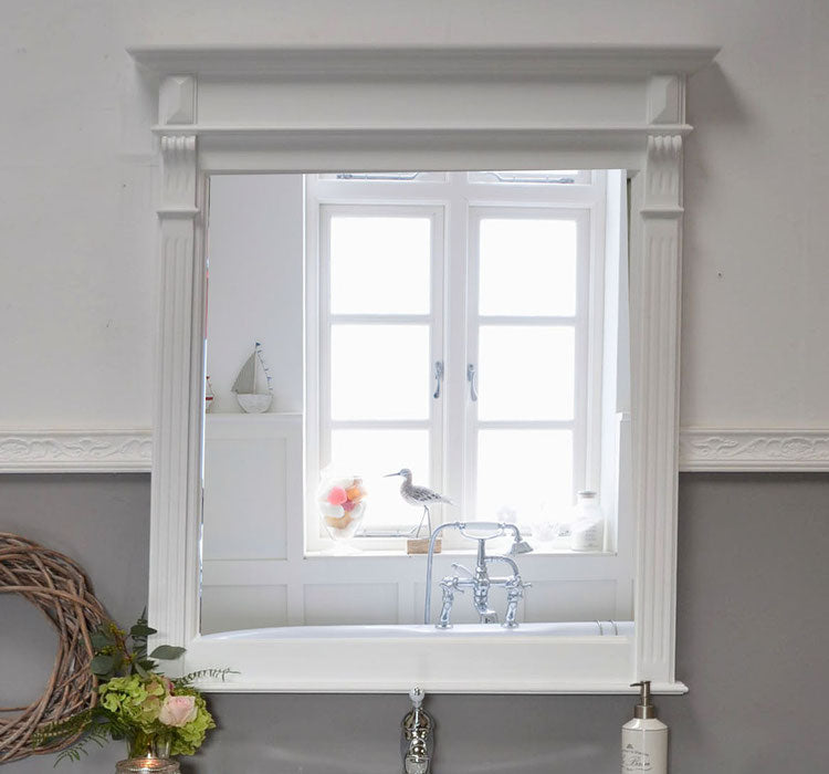 Jul - solid country house mirror in Wilhelminian style