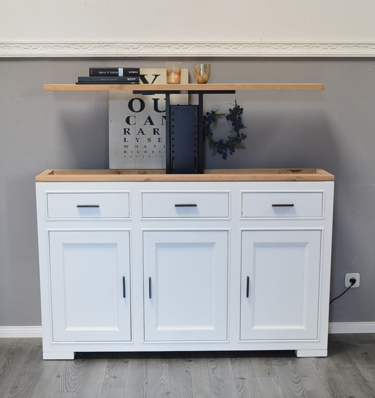 "Julon" - Sideboard mit TV-Lift, elektrisch 55 Zoll oder 65 Zoll