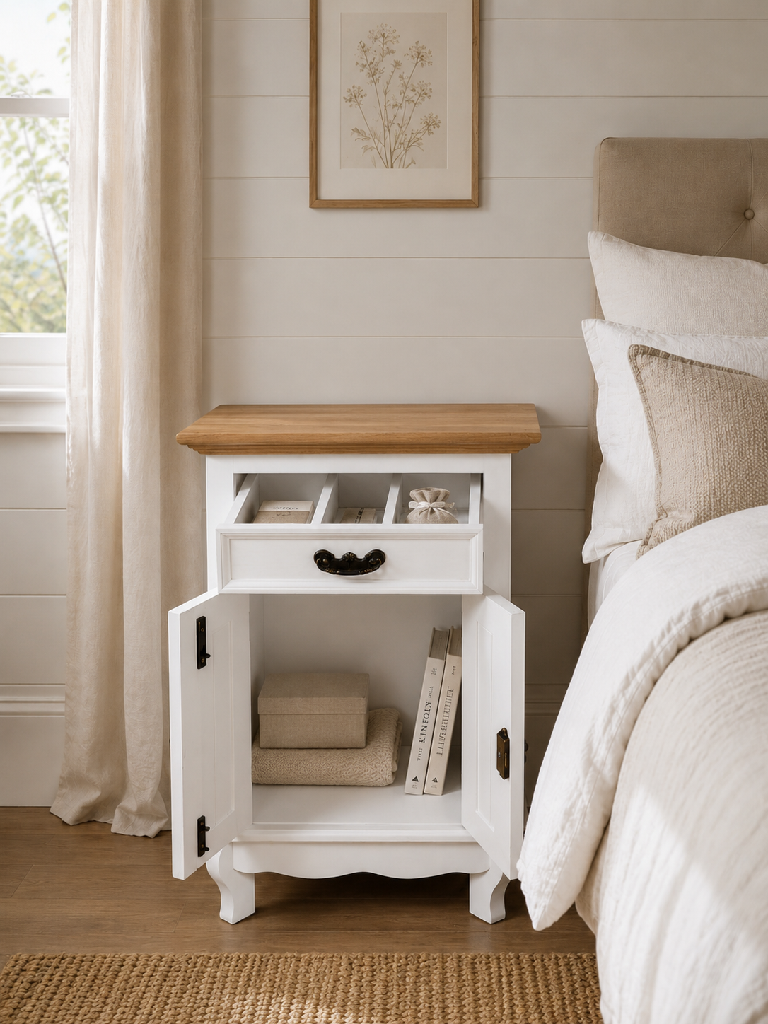 "Loure" kleine Kommode im Barock-Stil 53 cm