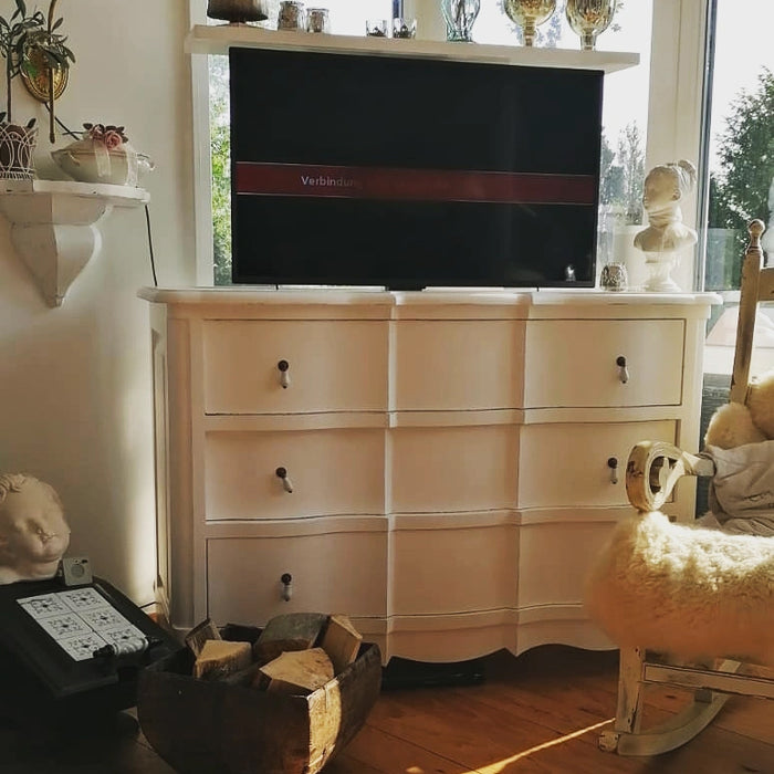 Kundenfeedback - TV-Kommode in weiß - Landhausstil