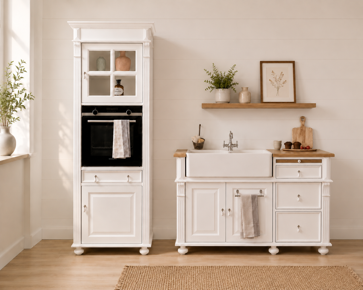 "Julie" oven module in classic style 84 cm