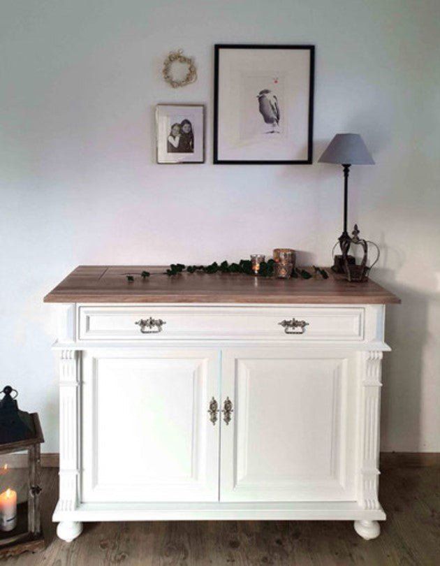 Commode TV avec TV abaissée