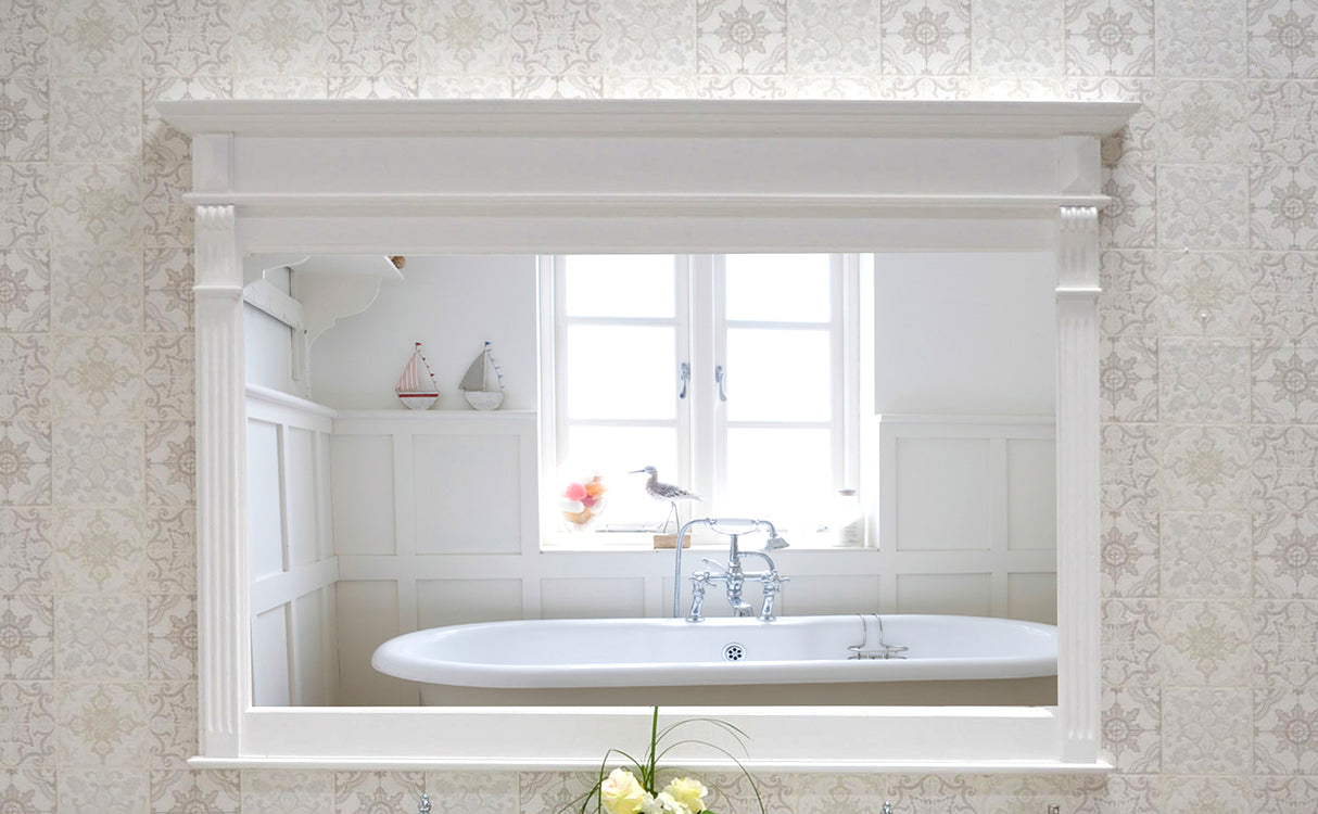 Lano - solid country house mirror in Wilhelminian style