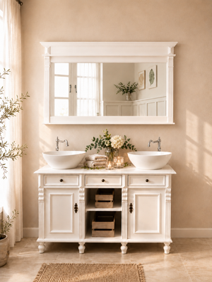 Lano - massive country house mirror in the Wilhelminian style