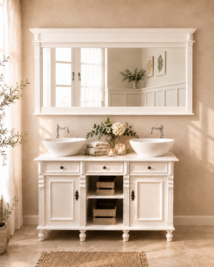 Lano - massive country house mirror in the Wilhelminian style