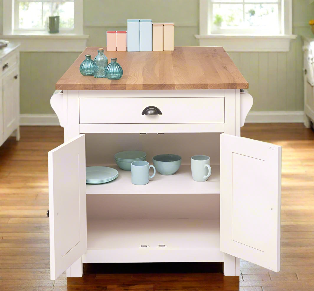 Livorno - Große Landhaus Kücheninsel 135 cm