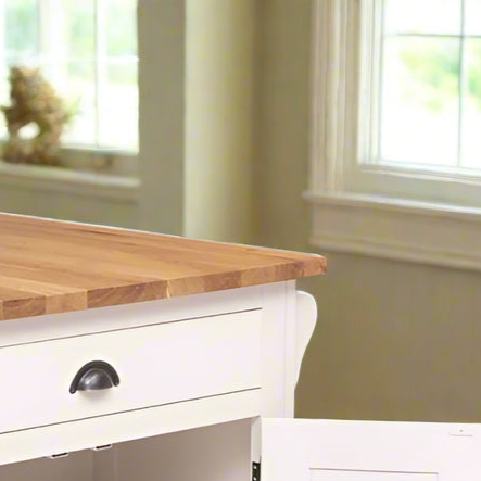 Livorno - Große Landhaus Kücheninsel 135 cm