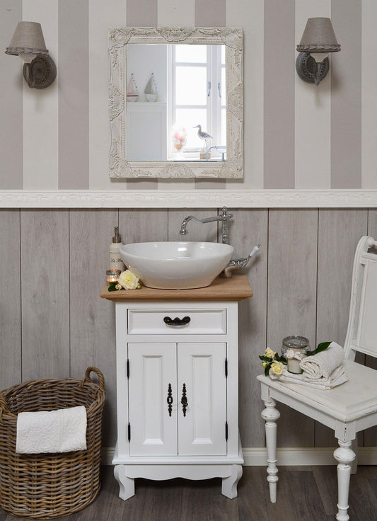 "Loure" small country house washbasin in baroque style
