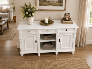 "Manrésa" großes Sideboard, Kommode im Landhausstil 125 cm