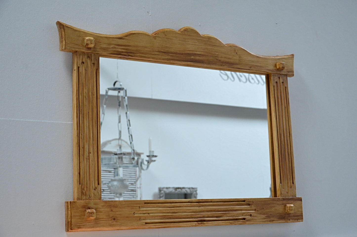 Marple - Handgefertigter Spiegel aus Massivholz