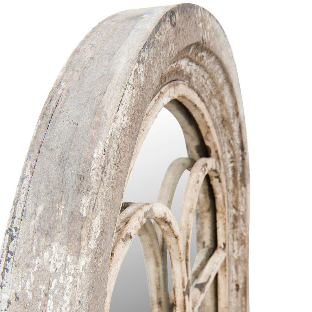 Mauron - Shabby chic window mirror