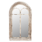 Mauron - Shabby chic window mirror