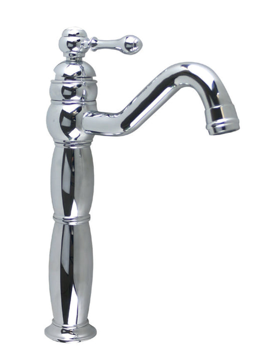 Meral chrome - Single lever mixer tap in country house style