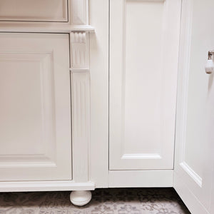 "Milo" - Eckschrank im Landhaus-Look 98 cm