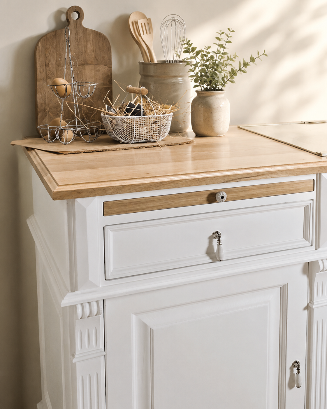 « Moa » - Module de cuisine de style campagnard 186 cm