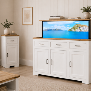 "Julon" - Sideboard mit TV-Lift, elektrisch 55 Zoll oder 65 Zoll