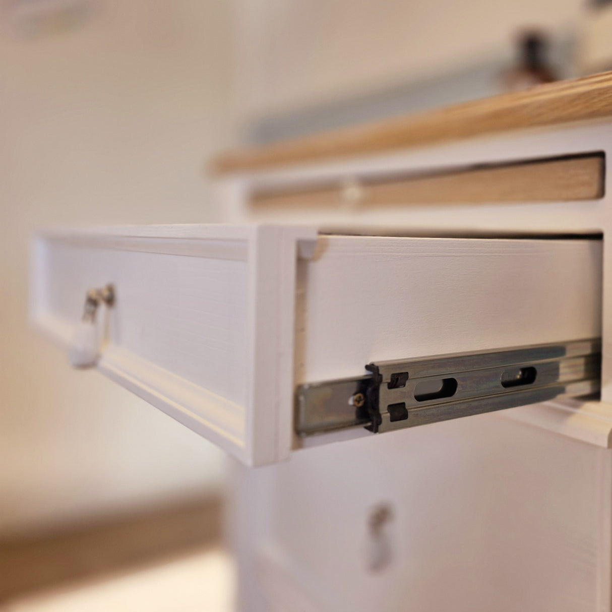 "Mora" - Kleines Kochmodul im Landhausstil 126,5 cm