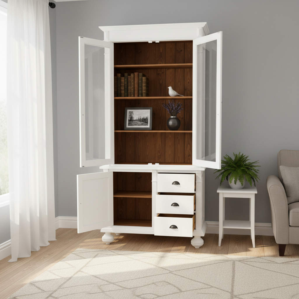 "Soissons" - Elegant country house dining room cabinet in the Wilhelminian style