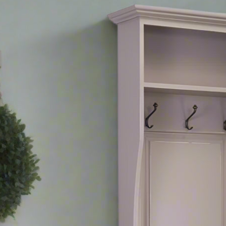 "Andra" - Landhaus Garderobe Massivholz