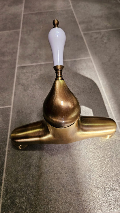 Picton bronze - Robinetterie de douche assortie (apparente)