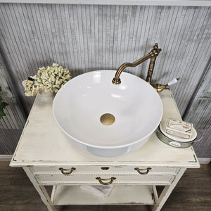 "Pilvi"- Antiker Landhaus Waschtisch 70 cm