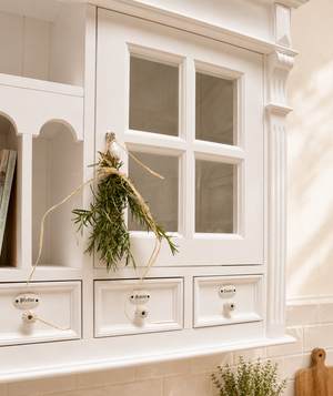 « Ronja » - Meuble mural de cuisine style campagnard, 150 cm