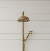 Sanderson Bronze - Passende nostalgisch anmutende Regendusche