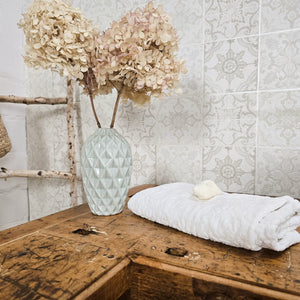 "Snorre" - Antiker Waschtisch aus massiver Werkbank 188 cm