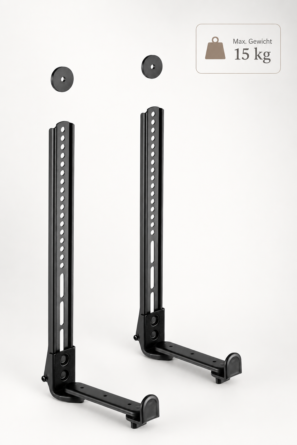 Soundbar Halterung - Befestigung am TV-Lift - Soundbartiefe 4 bis 18 cm
