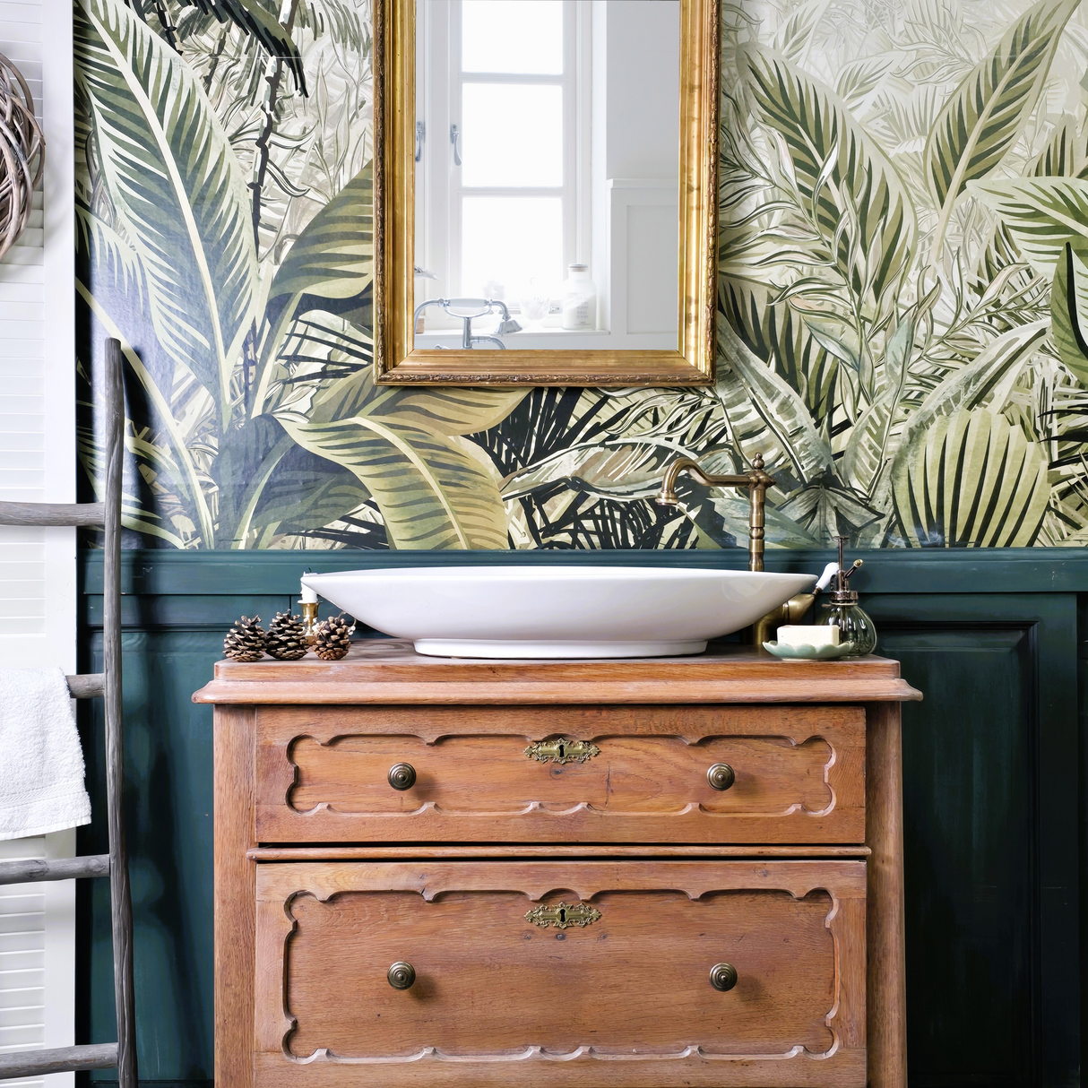 Spendenwaschtisch 2025 - Antiker Waschtisch 91 cm