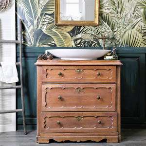 Spendenwaschtisch 2025 - Antiker Waschtisch 91 cm