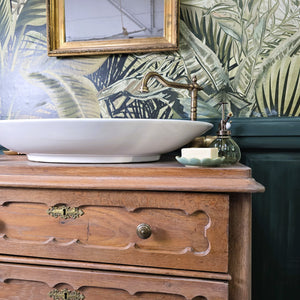 Spendenwaschtisch 2025 - Antiker Waschtisch 91 cm