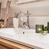 Trave chrome - Single lever mixer in country house style