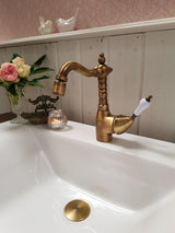 Trave bronze - Single lever mixer tap, retro