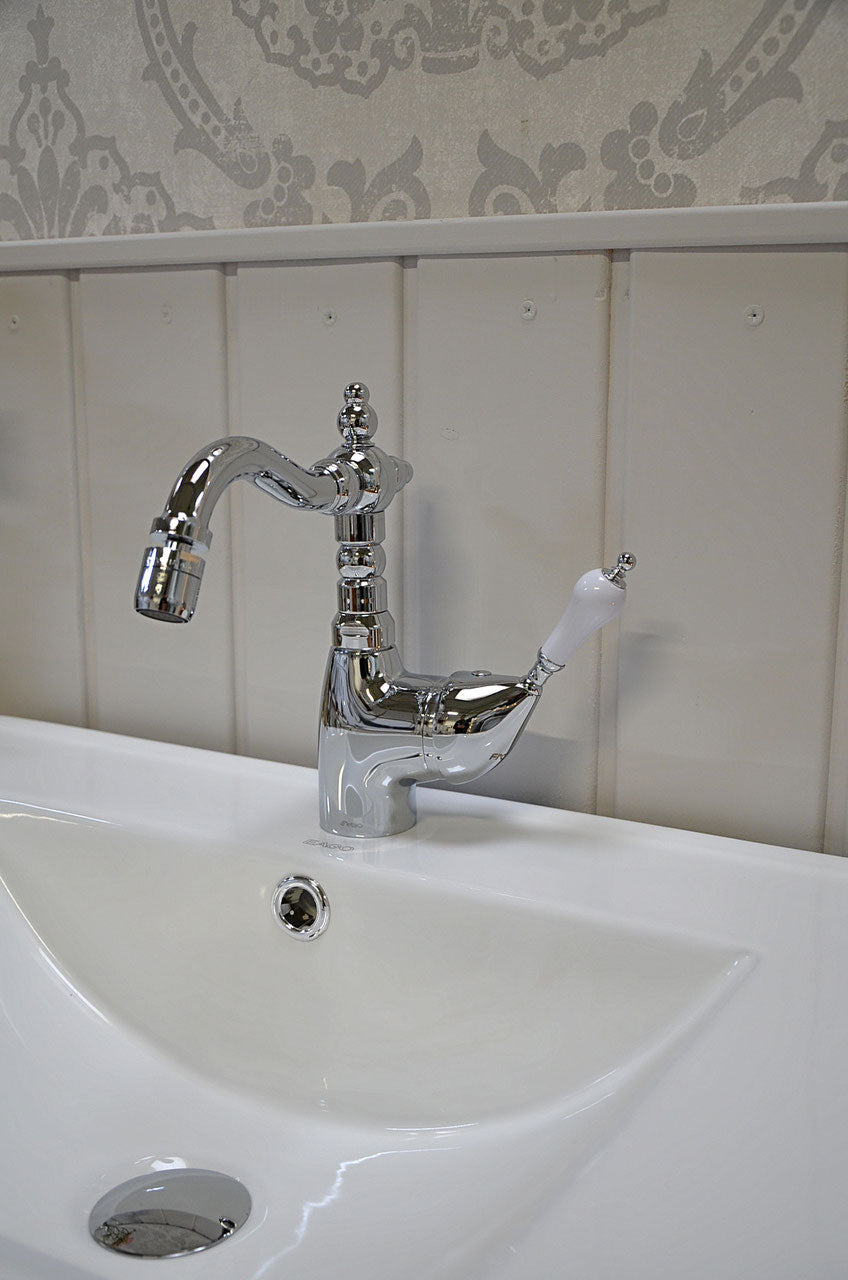 Trave chrome - Single lever mixer in country house style
