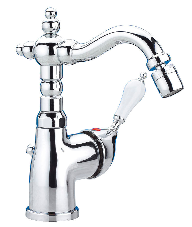 Trave chrome - Single lever mixer in country house style