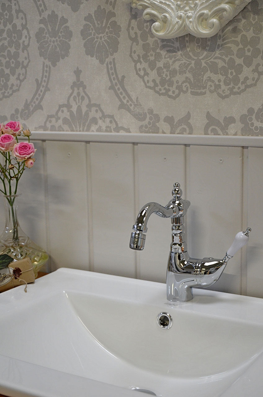 Trave chrome - Single lever mixer in country house style