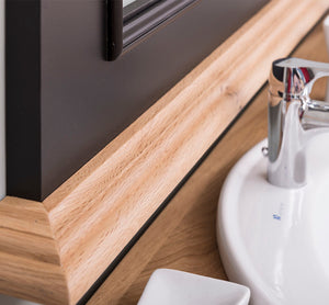 "Vay" - Waschtisch im modernen Landhausstil mit Keramikbecken| PURE-Serie von L&L