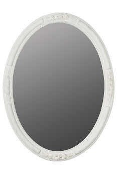 Vindstra - Shabby chic mirror with rose decoration