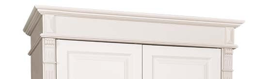 "Vjenna" - Eleganter Landhaus-Kleiderschrank im Gründerzeitstil