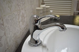 Werra chrome - Classic single lever mixer in country house style incl. drain valve