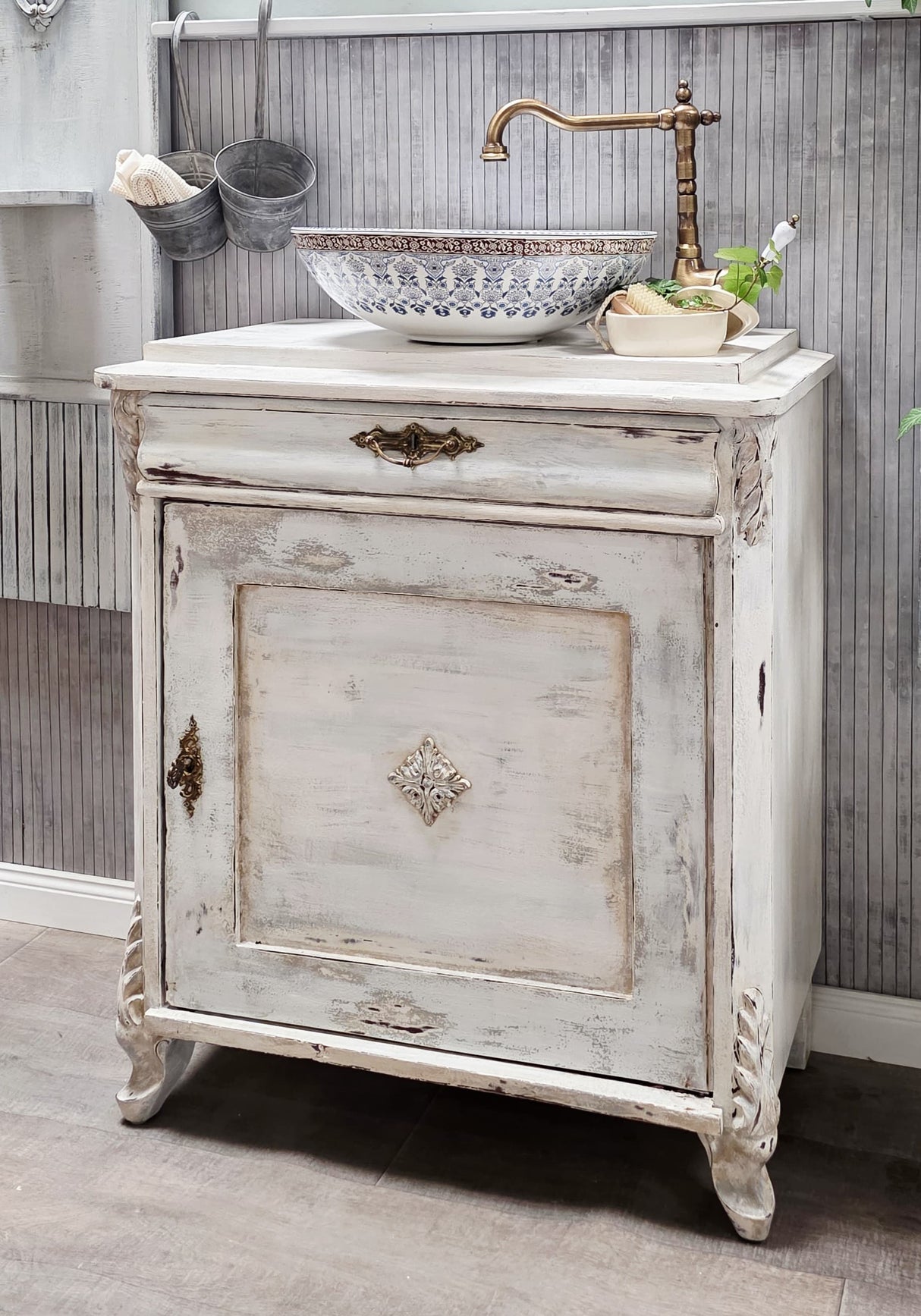 "Nostalgia" Shabby-Chic Waschtisch