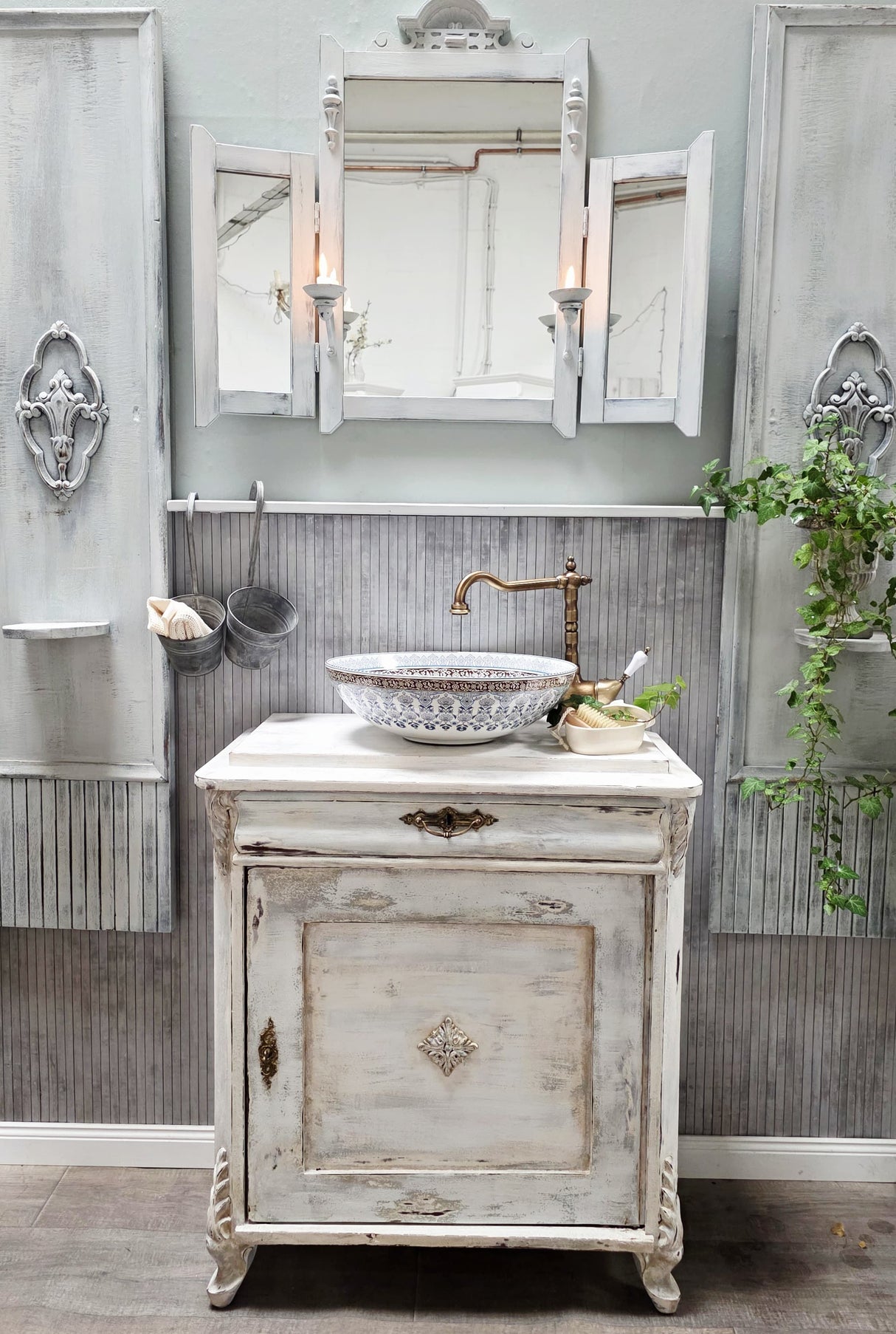 "Nostalgia" Shabby-Chic Waschtisch